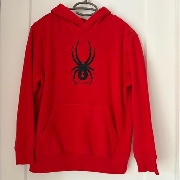 SPYDER Ref Hooded Sweatshirt size medium 10-12 - Picture 1 of 6